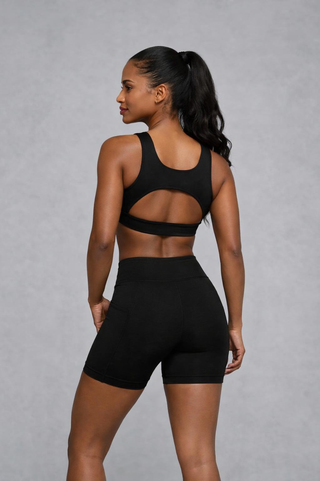 Conj. Running Maxx - Preto